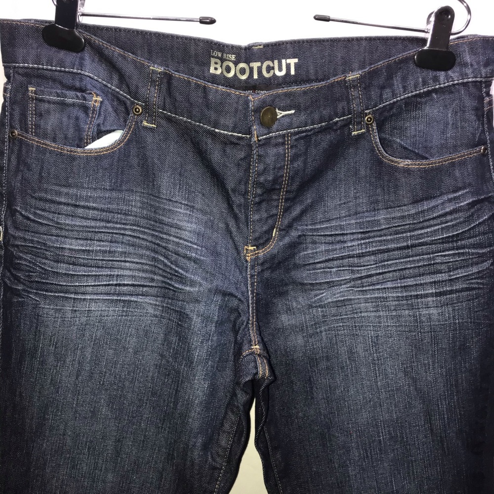 NWT NewYork &Company Blue Low Rise Bootcut Jeans